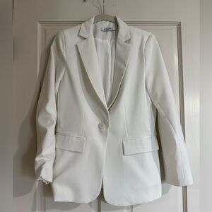 Cicy Bell white blazer size small